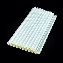 NEWACALOX 20Pcs Lot 11mm x 270mm Hot Melt Glue Sticks For Electric Glue Gun Craft Album