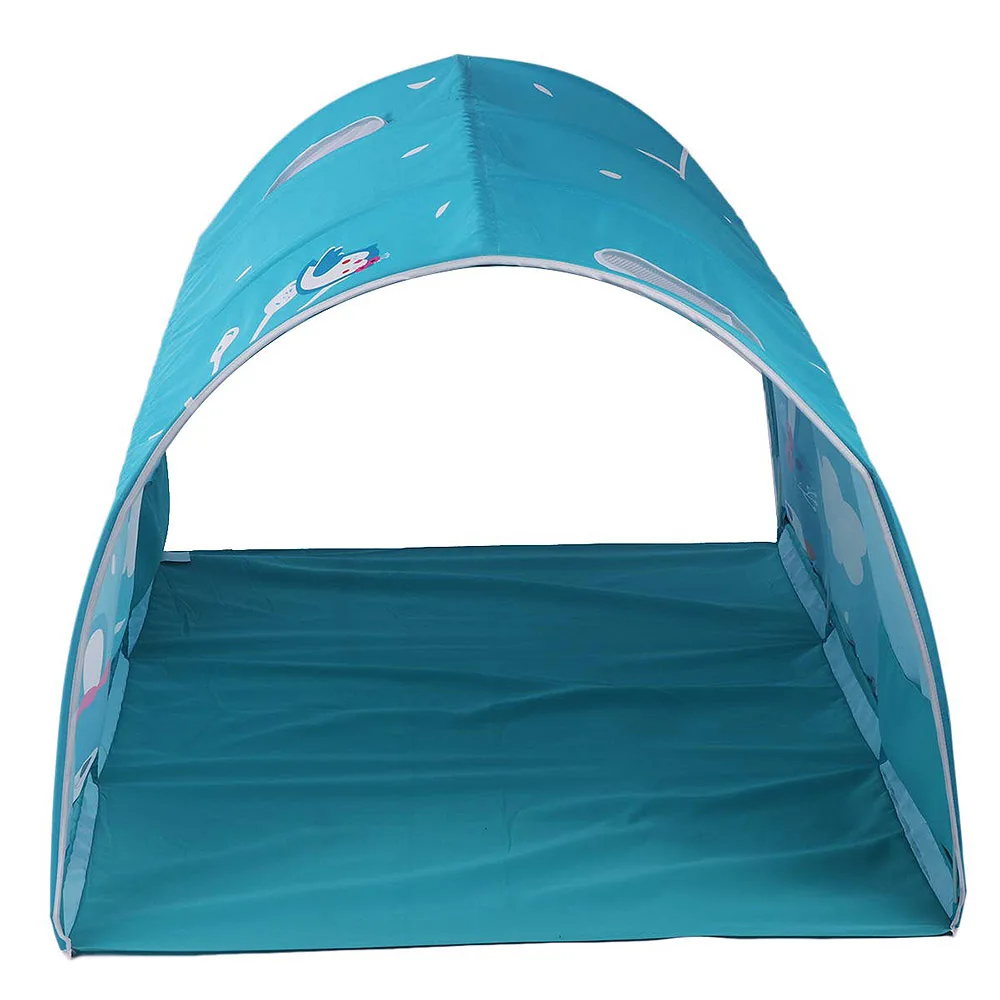 Детская кровать палатки кровать навес занавес игровой домик пространство конфиденциальности двойной спальный Крытый портативный туннель дети играть палатки