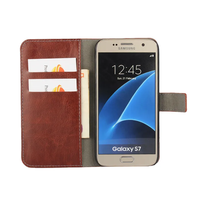 Для samsung Galaxy S4 S5 S6 S7 край S8 S9 Plus Note 8 A5 J3 J5 J7 США ЕС Версия дизайн корпуса чехол-кобура из искусственной кожи чехол