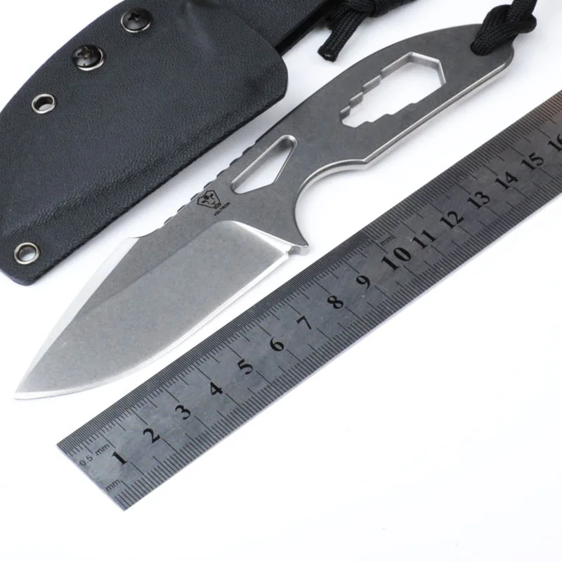 

Csgo High Quality Tactical Fixed Blade Knife 9cr18mov Blade Multi Function Survival Diving Knife EDC Tool Tactical Fixed Blade
