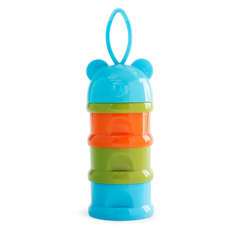

Independent Layered Baby Food Storage Milk Food Box Baby Food Container Easy To Carry Snack Box Milk Powder Dispenser