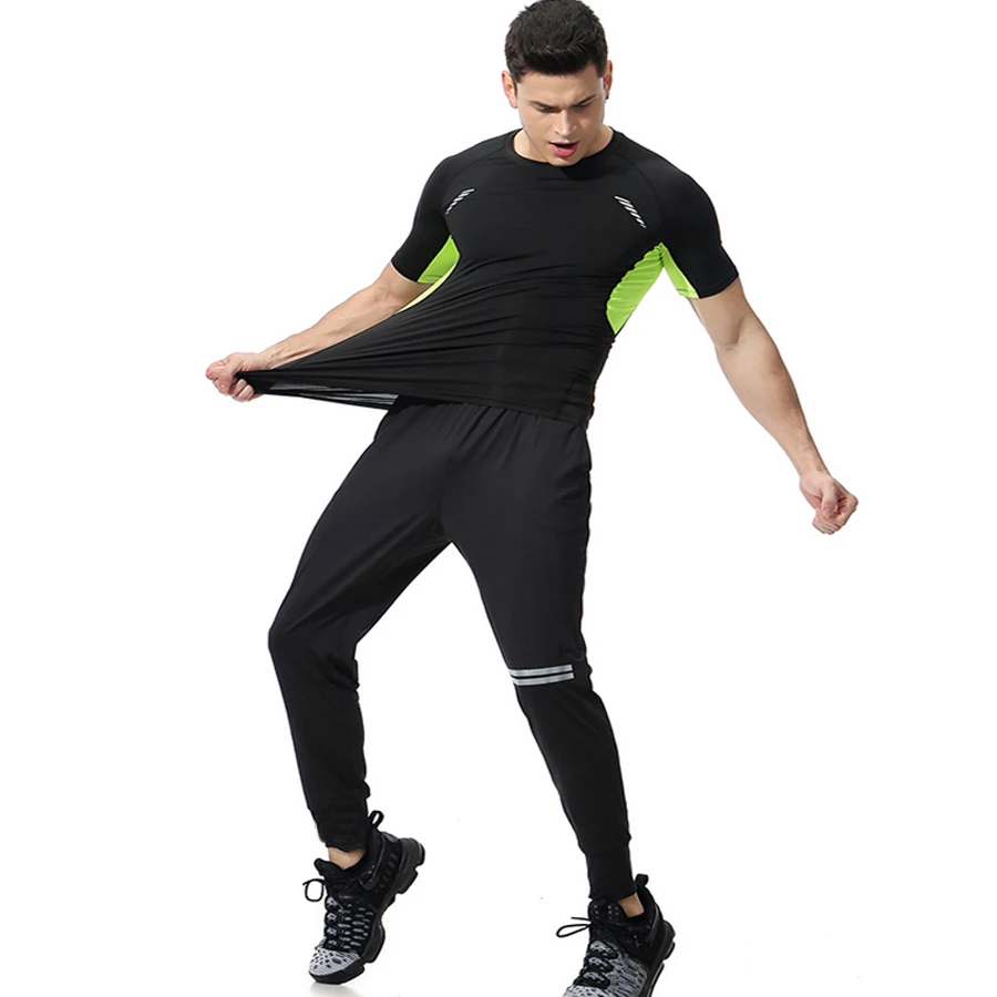 fitness suit men 2 piece gym sets mens Sport Suites Running Training Jogging Sets Tracksuits sports wear training suits workout fitness suit men 2 piece gym sets mens Sport Suites Running Training Jogging Sets Tracksuits sports wear training suits workout