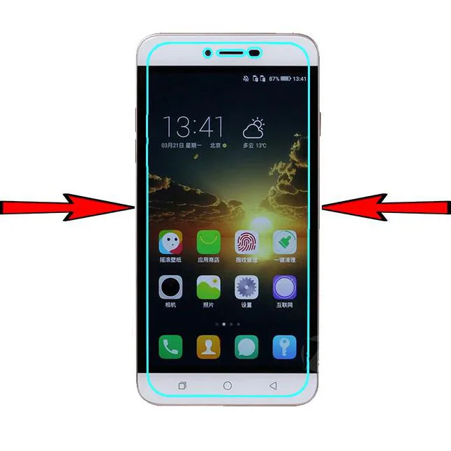 Закаленное стекло 9H для Coolpad Torino оригинальная Высококачественная защитная