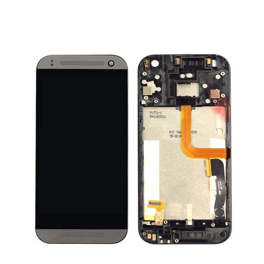 HTC0179 Original LCD display Touch screen digitizer Assembly With Frame for HTC One Mini 2 M8 Mini (3)