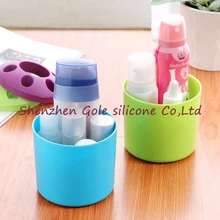 120 шт/Партия Красочные пористые зубные щётки держатель зубной пасты 7 см x 7 см x 7,5 см Милая Мини зубная щетка подставка аксессуары для ванной комнаты