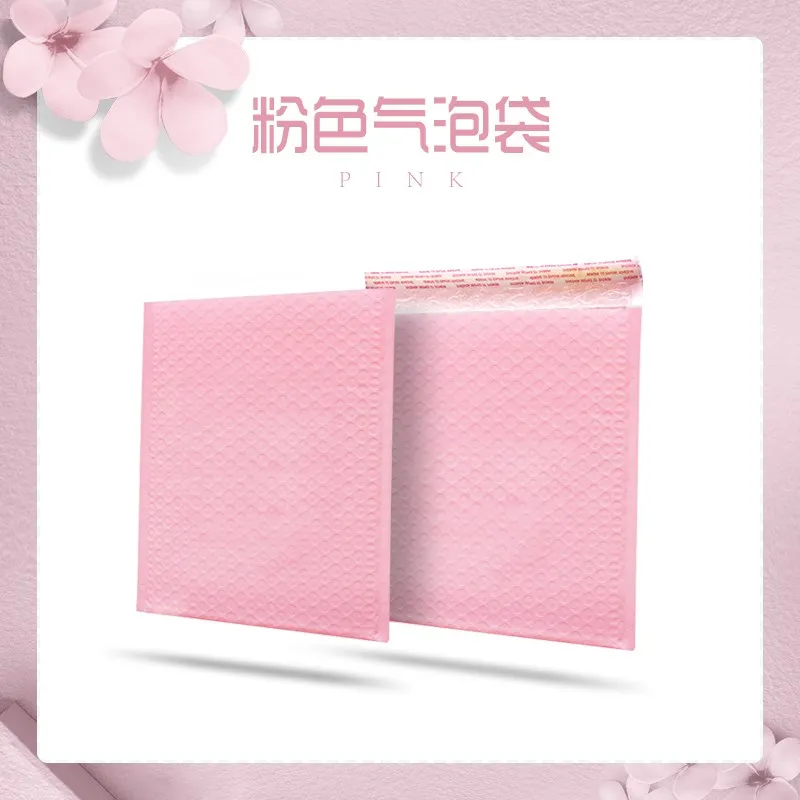 

10pcs Pink Retail large bubble bag paper envelope padded bubble courier bubble bag,bubble mailer shipping bag