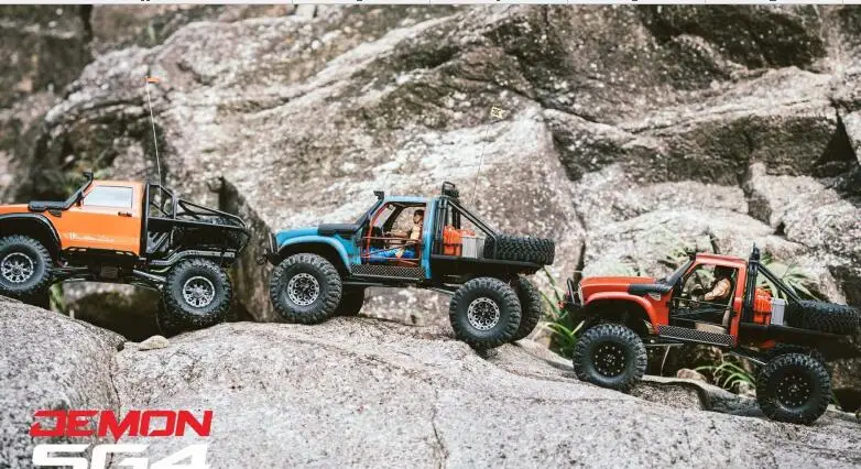 2018 CROSSRC DEMON SG 4 масштаб 1:10 rc 4X4 RC rock cralwer Cralwer грузовик с комплектом твердого тела 4wd