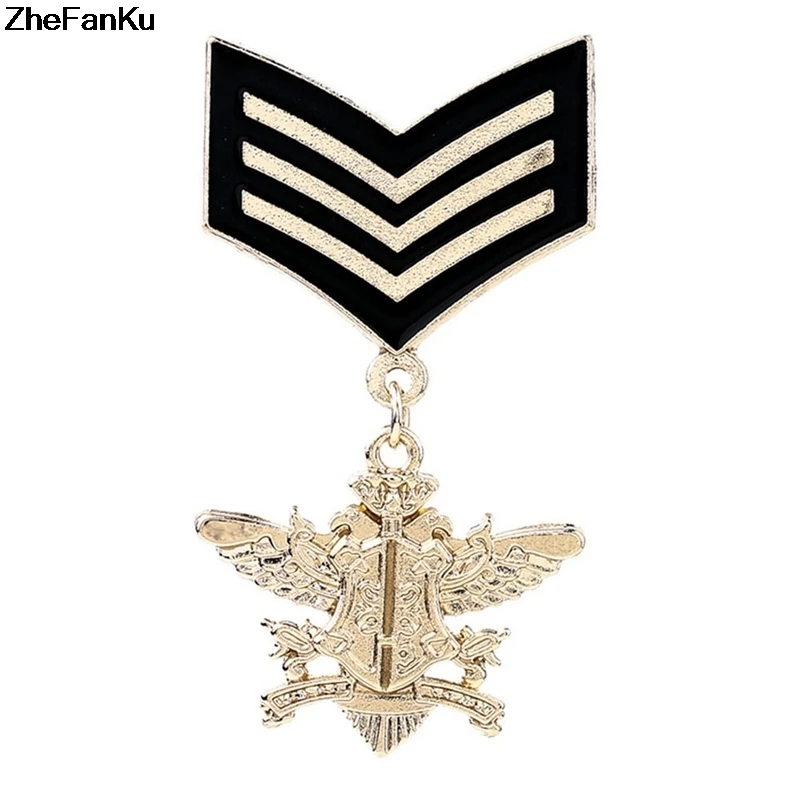

Alloy Frog Brooches For Women And Men Medal of Army Enamel Brooch Pins Christmas Gifts Free Shipping