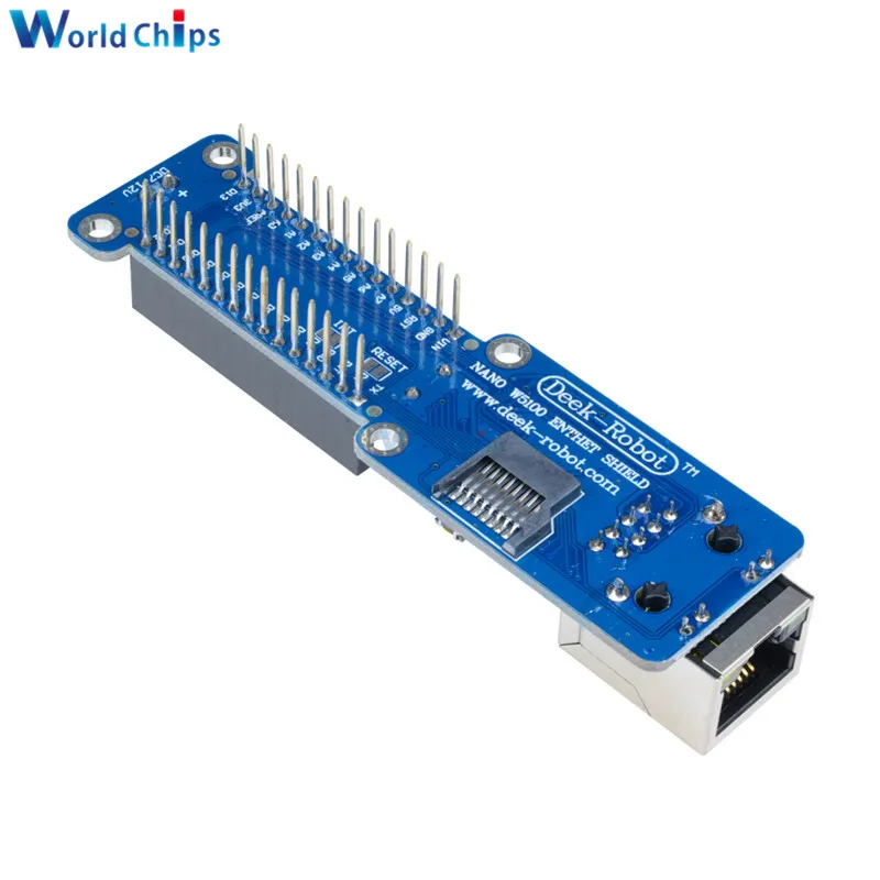 Ethernet Nano W5100 Shield LAN сетевая Модульная плата Micro SD Поддержка порты TCP UDP для Arduino V3.0 R3 UNO