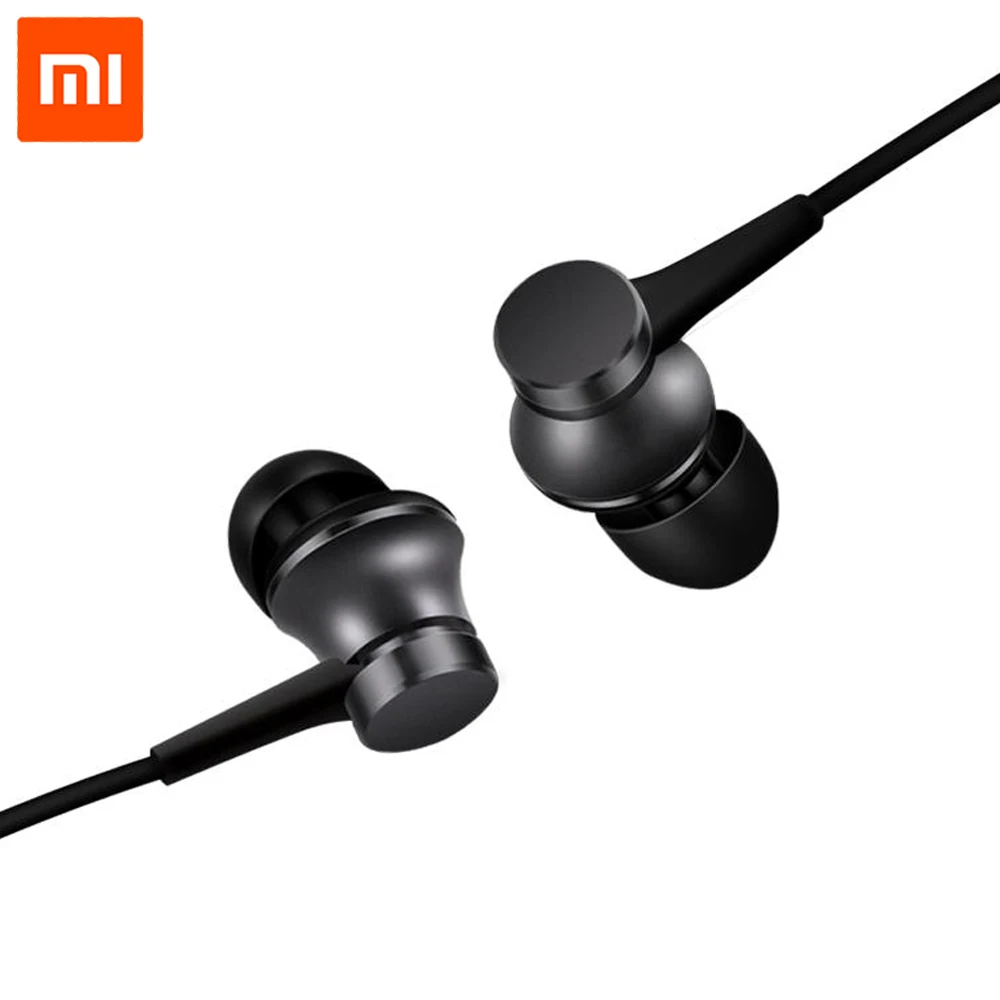 100% оригинальные наушники Xiaomi Mi Piston наушники-вкладыши 3 5 мм с микрофоном и
