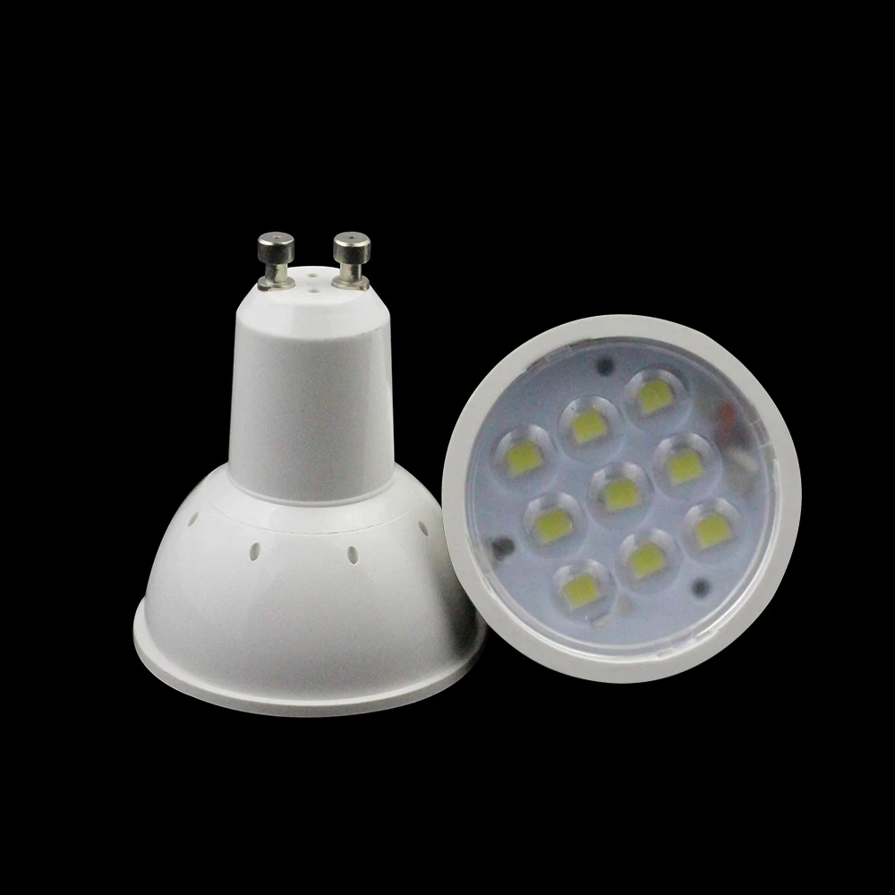 

1pcs Super Bright E27 GU10 LED lamp Bulb 9leds SMD5050 Led Spotlight AC220V Led Ceiling light White/Warm White LED Bulb lighting