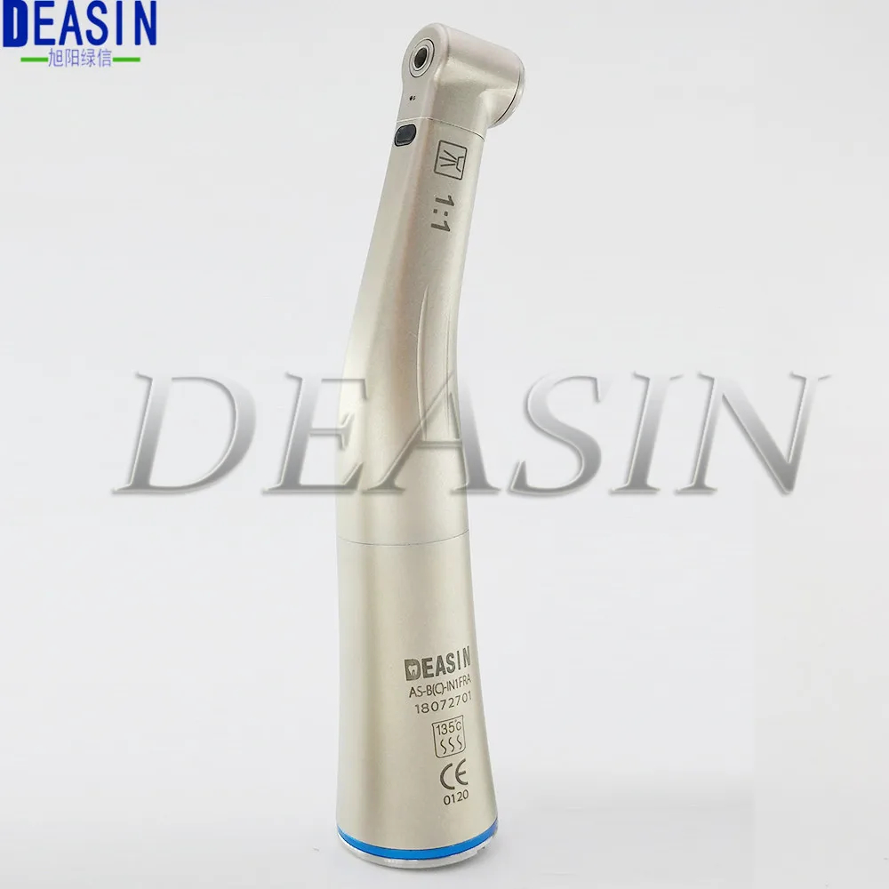 Top quality 1 pcs Dental Fiber Optical LED /non fiber optic Contra Angle Low Speed Handpiece 1:1 1: - 33029864019