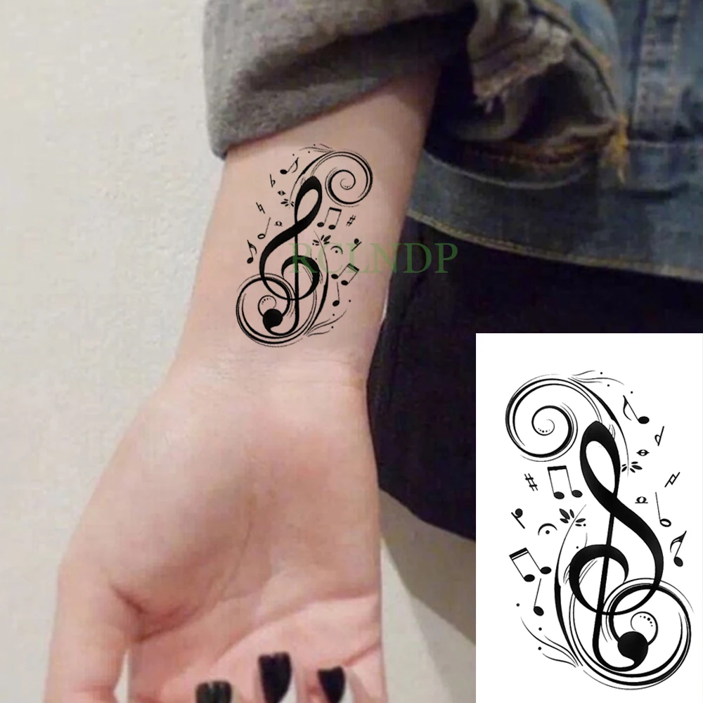 Waterproof Temporary Tattoo Sticker Black Musical Note Music Tatto Flash Tatoo Fake Arm Hand Body Tatouage For Men Women Kids Temporary Tattoos Aliexpress Waterproof Temporary Tattoo Sticker Black Musical Note Music Tatto Flash Tatoo Fake Arm Hand Body Tatouage For Men Women Kids Temporary Tattoos Aliexpress