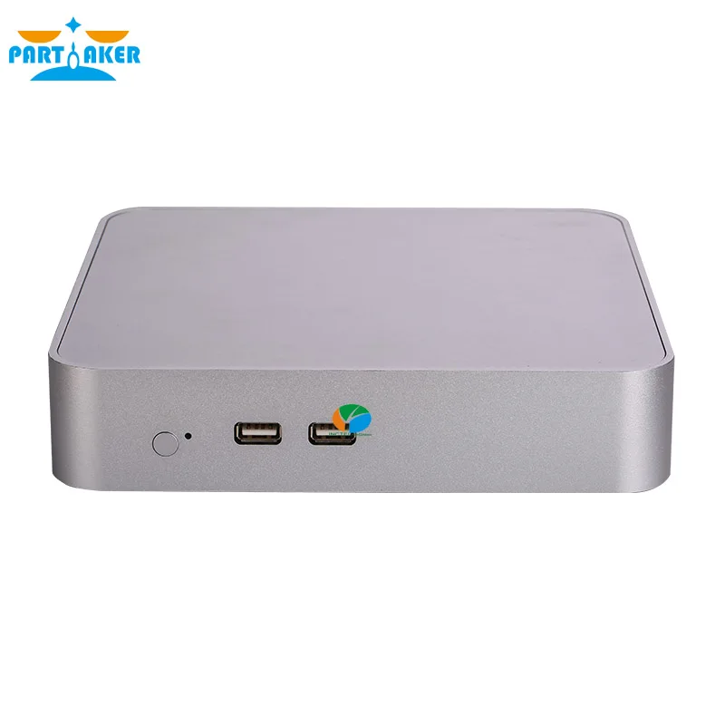 Причастник B17 Мини ПК Win 10 Intel Core i7 7700HQ DP VGA HDMI LAN 6 * USB микро компьютер Linux DDR4 макс 32 Гб