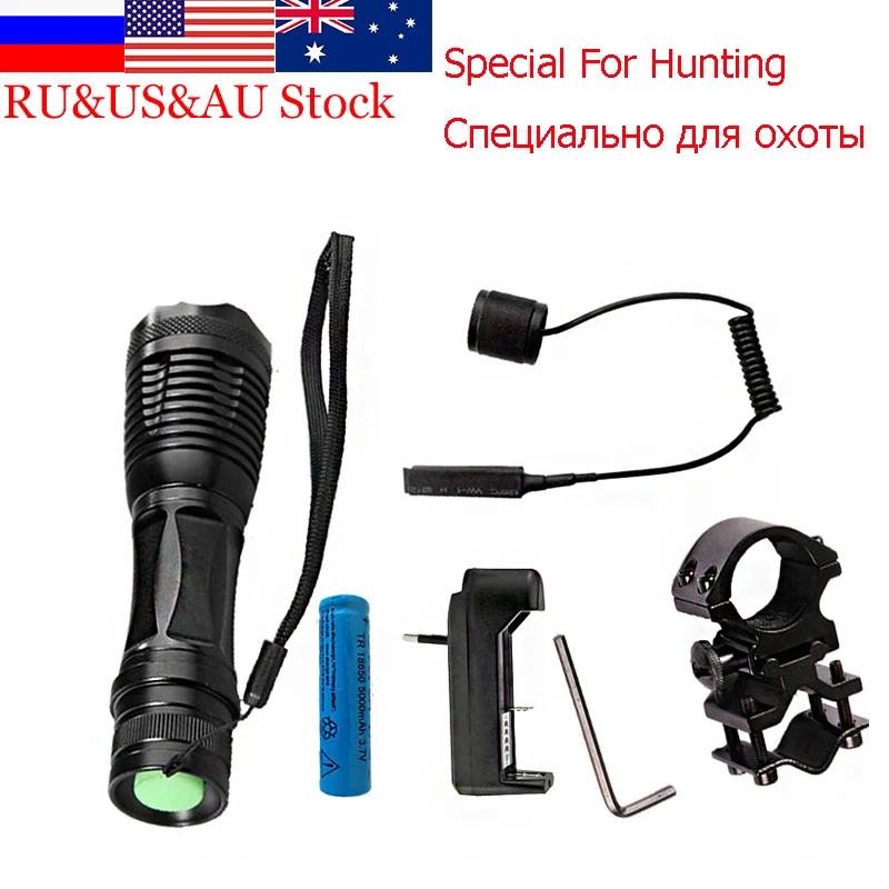 

zk30 9000LM LED Self Defense Tactical Flashlight Portable Led Lamp Light Lanternas Linterna Camping Hunting Torch Lamp Lights