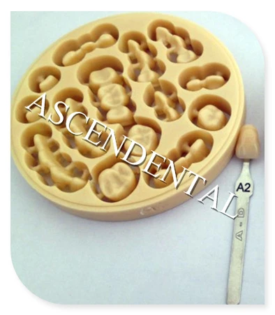 

98X18/20mm pre-color dental cad cam zirconia block,Shand:A1,A2,A3 | dental lab porcelain ceramic material