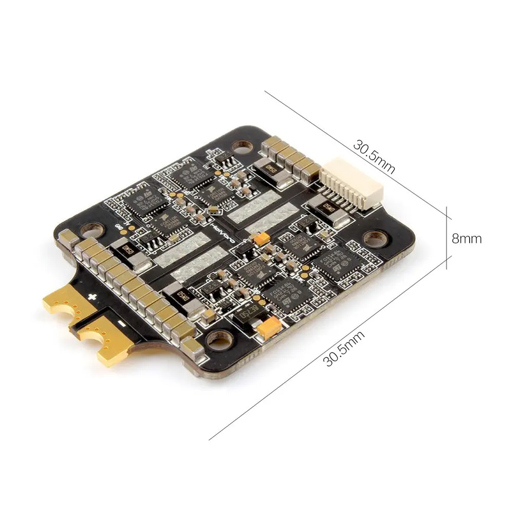 

Holybro Tekko32 35A 3-6S Blheli 32 4 In 1 Brushless ESC Board Support Telemetry for FPV Racing Drone Quadcopter 30.5x30.5mm
