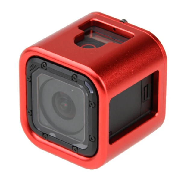 Аксессуары для камеры Go pro новинка 2016 алюминиевая защитная рамка Gopro Hero 4 Session с