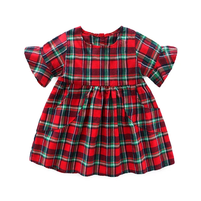 kids baby girl dress casual plaid christmas dress new summer newborn baby girls clothes children tutu - Plaid Christmas Dress kids baby girl dress casual plaid christmas dress new summer newborn baby girls clothes children tutu - Plaid Christmas Dress