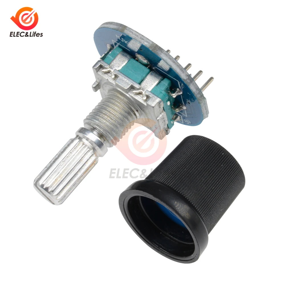 Поворотный переключатель потенциометра для Arduino кирпичный датчик цифровая