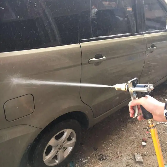 Многофункциональный наконечник для водного крана домашнего распыления воды высокого давления инструмент для мытья автомобиля полива сада MF999