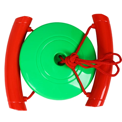 Ruizhi детская Тяговая веревка спортивное оборудование для фитнеса Тяговый диск силовые инструменты для фитнеса Обучающие уличные игры Детские игрушки RZ1020 - Цвет: green