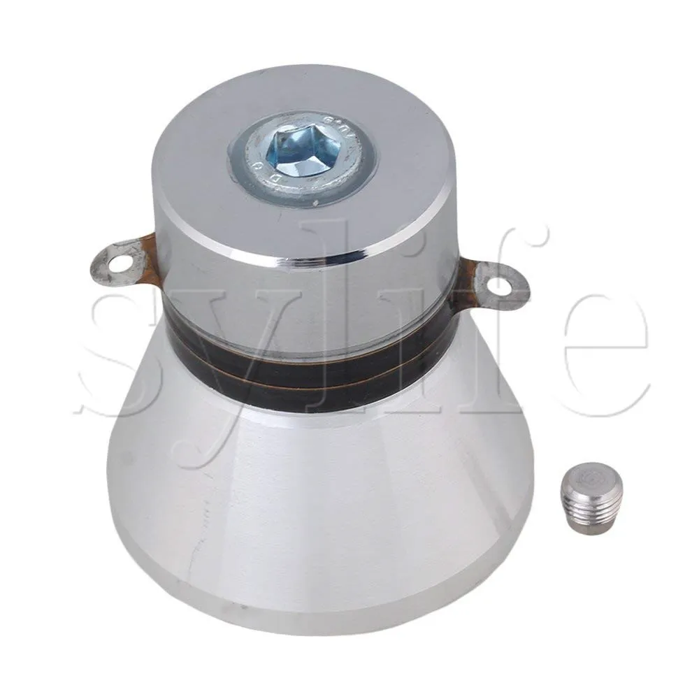 Aluminum Alloy 100W 28KHz Ultrasonic Piezoelectric Transducer Cleaner