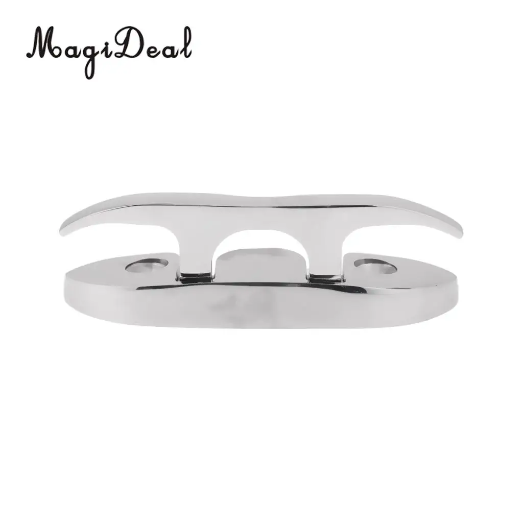 Durable Folding 316 Stainless Steel Marine Boat Dock Safety Fold Down Cleat Kayak Canoe Dinghy Yacht Rafting Sailing Accessories