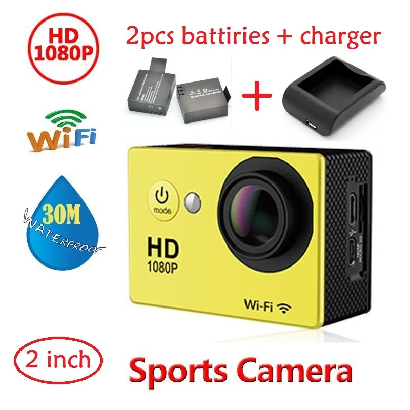 WIFI Action Camera N9 wifi Sport camcorder sj4000 Style Diving 30M