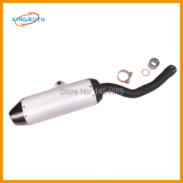 stainless steel flexible exhaust pipe Fit for 200cc,250cc motorcycle exhaustin Exhaust