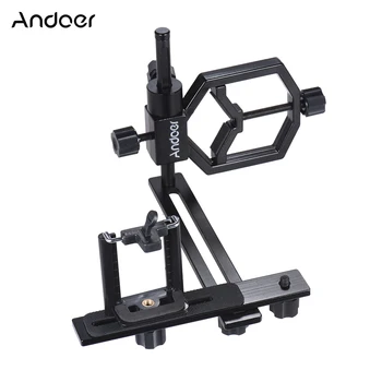

Andoer Universal Metal Telescope Phone Digital Camera Mount Adapter Bracket Smartphone Holder Clip for Monocular for SmartPhone