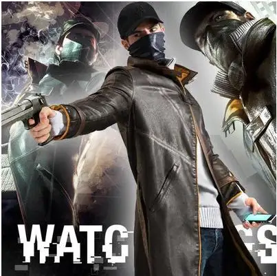 Костюм для косплея Watch Dogs костюм Aiden Pearce ветровка шапка шарф маска лица один