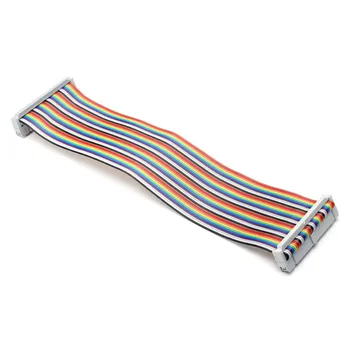 

20cm 40P PIN Way GPIO Rainbow Ribbon Cable For Raspberry Pi Model B Model B+ Data Wire Connection Line DIY RC Toy