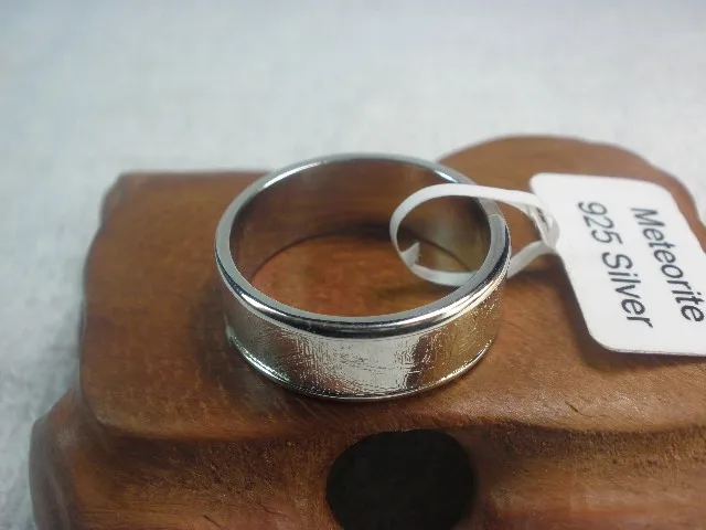 Meteorite Ring Package Box 925 Silver Visitors From Outer Space