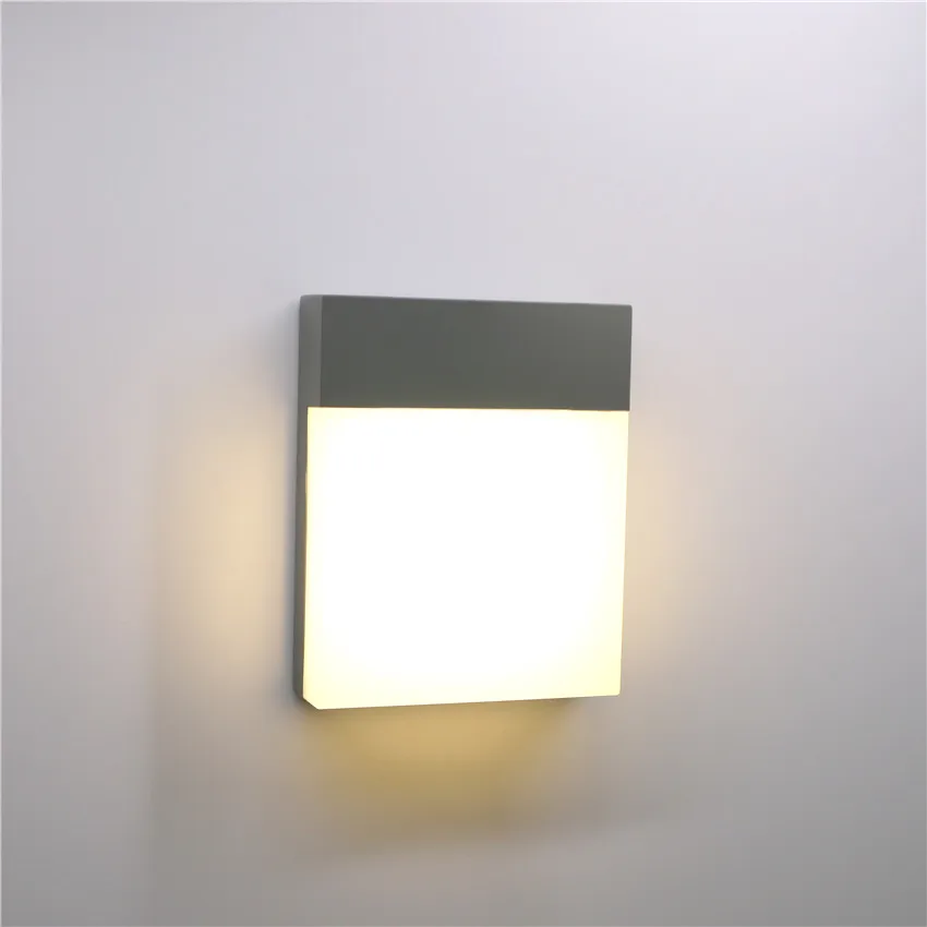18W Outdoor Wall Lamp Corridor Stairs Balcony Aisle Waterproof Porch Wall Lights Terrace Simple Garden Wall Sconces BL37