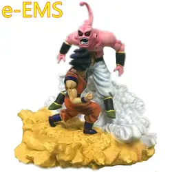 Dragon Ball Z DBZ Son Goku Majin Buu боевые сцены GK Смола Статуя Украшение Фигурка модель игрушки G2266