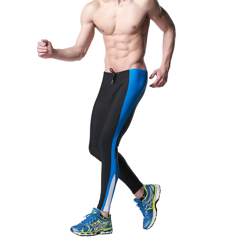 New DESMIIT Swimwear Mens Swimming Pants Tight Men Swimsuit Long Swim