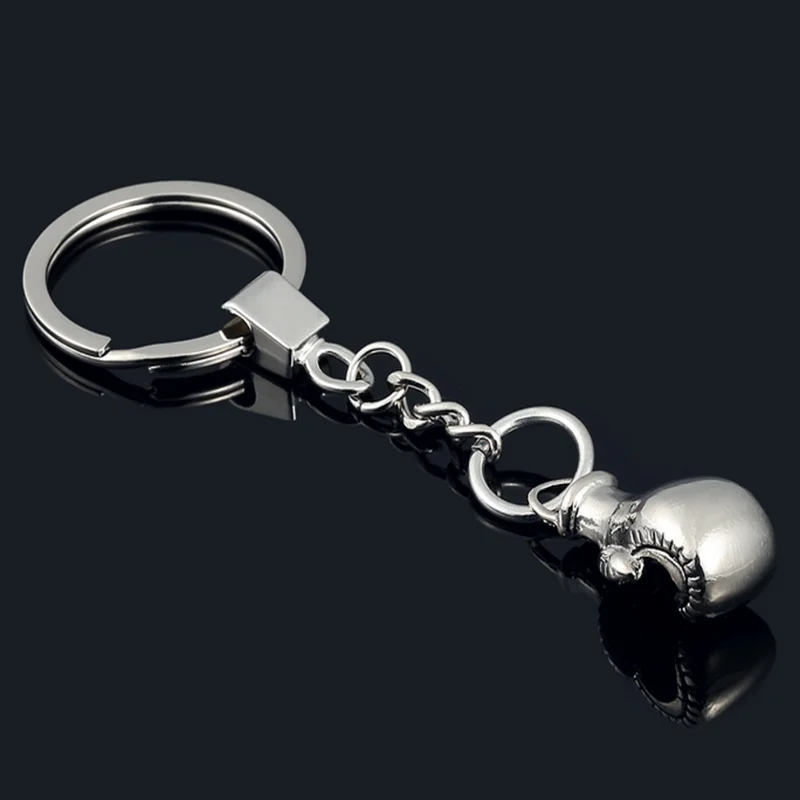 

Cool Cute Boxing Gloves Key Chain Bag Pendant Key Ring Sport Key Chain Fist Keychain Boxer Golvers Keychain P3