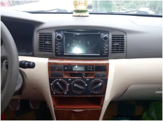 2 din android 9 0 автомобильный dvd gps для toyota corolla e120 byd f3 2003 2006 Радио с рулевым колесом wifi