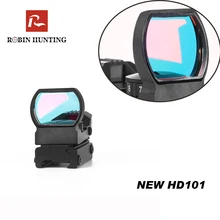 HD101 Hunting Rifle Scope Red Dot Optical Sight 11/20mm Mount Pistol Airsoft Air Guns Reflex Rifle Scopes Holographic Sight HD101 Hunting Rifle Scope Red Dot Optical Sight 11/20mm Mount Pistol Airsoft Air Guns Reflex Rifle Scopes Holographic Sight