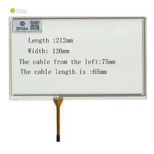 ZhiYuSun KDT-4236 GT 9inch 4 line touch screen panel 212mm*126mm TouchSensor FreeShipping wdth 126mm length212mm ZhiYuSun KDT-4236 GT 9inch 4 line touch screen panel 212mm*126mm TouchSensor FreeShipping wdth 126mm length212mm