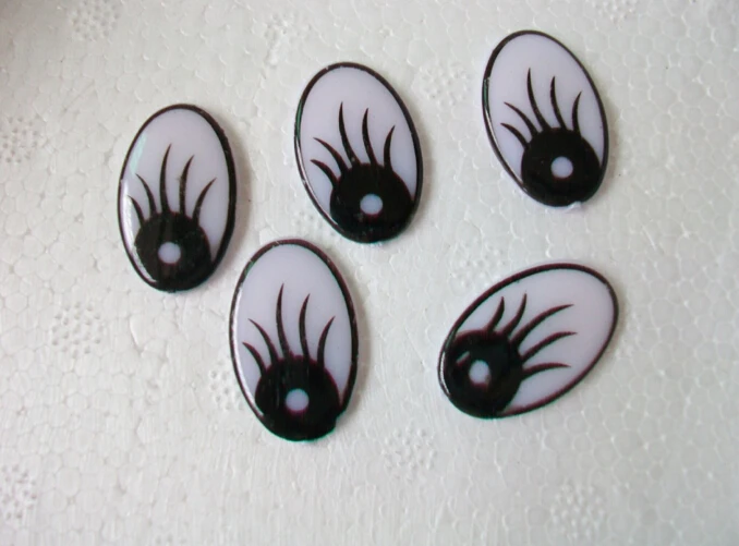 500PCS lot 8 11MM Dolls Eye With eyelashes Safety Eye For Toys Used For DIY Scrapbooking