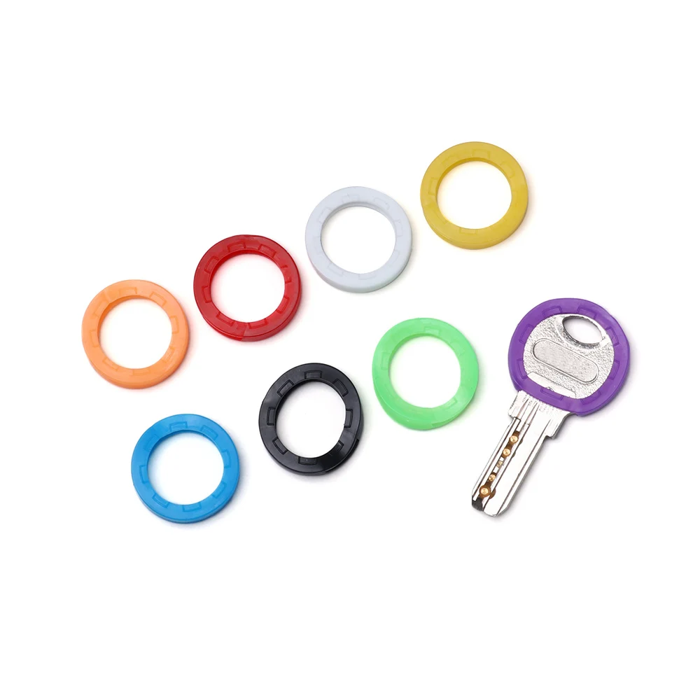 Hollow Silicone Key Cap Covers 8Pcs/Set Key Organizer key organizer,key case,key holder,key purse