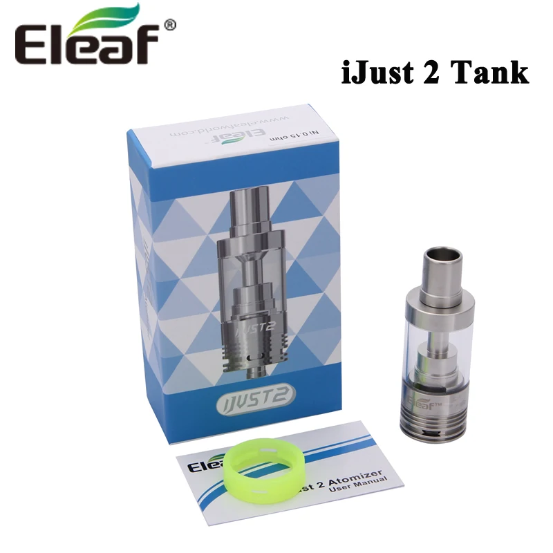 

Original Eleaf iJust 2 Atomizer 5.5ml And iJust 2 TC Atomizer Tank Adjustable Airflow EC Head suit for E Cigarette iJust 2 Kit