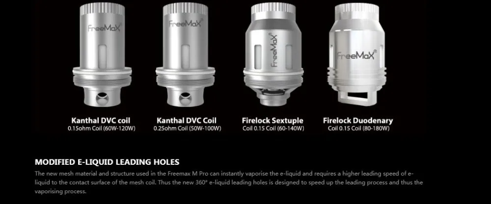 FreeMax Fireluke Mesh Coil Hea-4