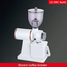 Мини электрическая кофемолка желтая коническая 150 Вт burr кофейная мельница эспрессо кофе измельчитель для зерен