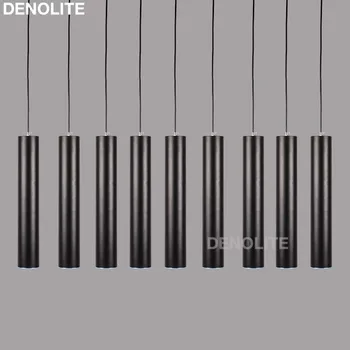 

Custom Made Restaurant Bar Hall Office Black Single Led Pendant Lamp Lighting Dia8cm Indoor Led Lighitng