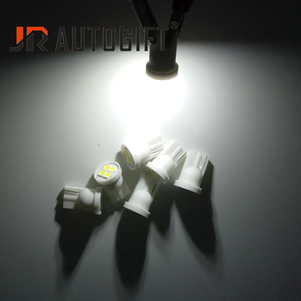 10 шт. 3030 4 SMD T10 W5W 194 светодиодный автомобильный купольный светильник