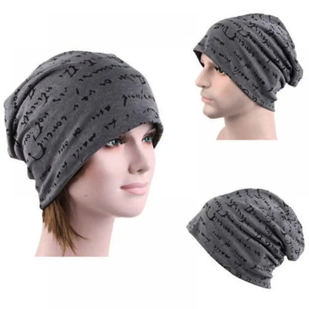 Hip Hop Warm Winter Cotton Knit Ski Beanie Skull Cap Hat ...