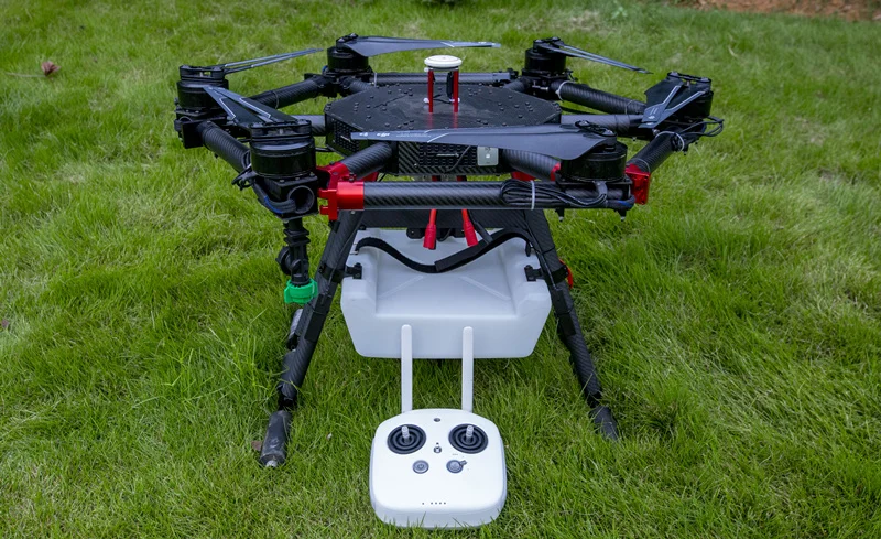 6-axis Agricultural drone Китай сельскохозяйственная защита БПЛА для посыпать пестицидов Дрон для сельского хозяйства спрей системы